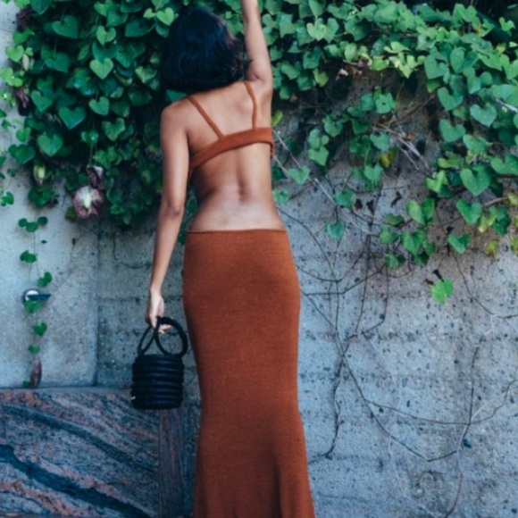 🌺🎉HP🎉🌺 NWT Cult Gaia Serita Dress Amber - Picture 11 of 16